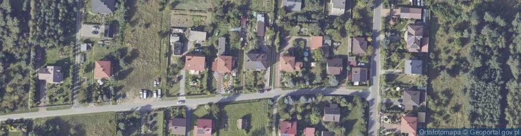 Zdjęcie satelitarne Miła ul.