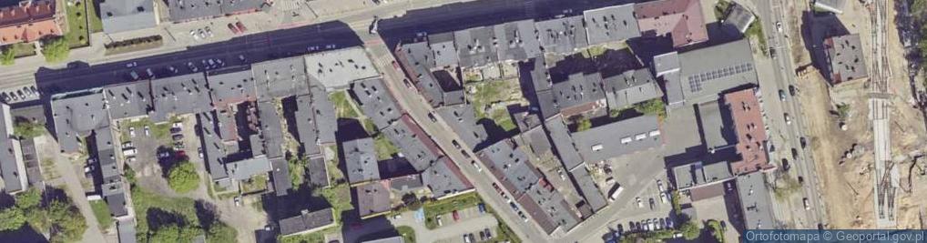 Zdjęcie satelitarne Miechowicka ul.