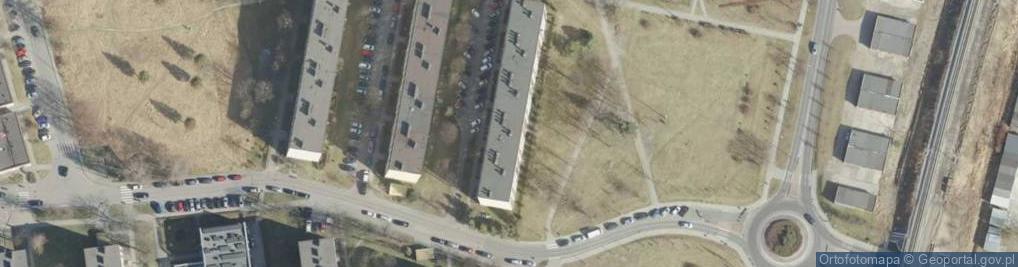 Zdjęcie satelitarne Mieszka I ul.