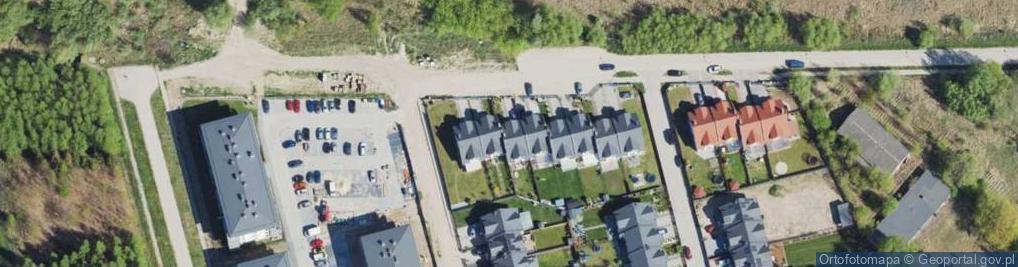 Zdjęcie satelitarne Miła ul.