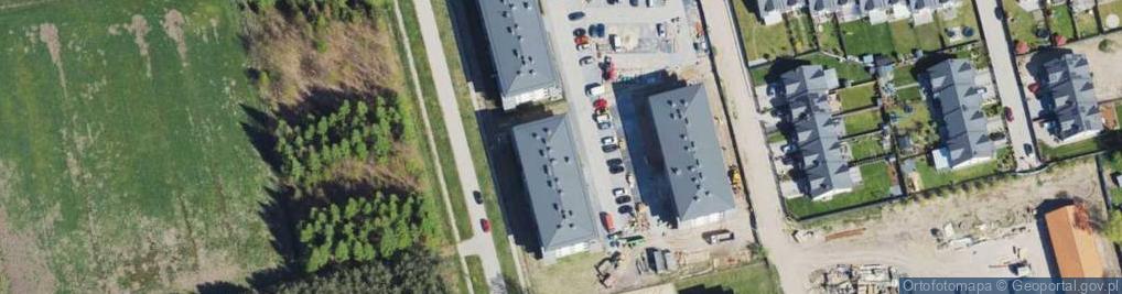 Zdjęcie satelitarne Miła ul.