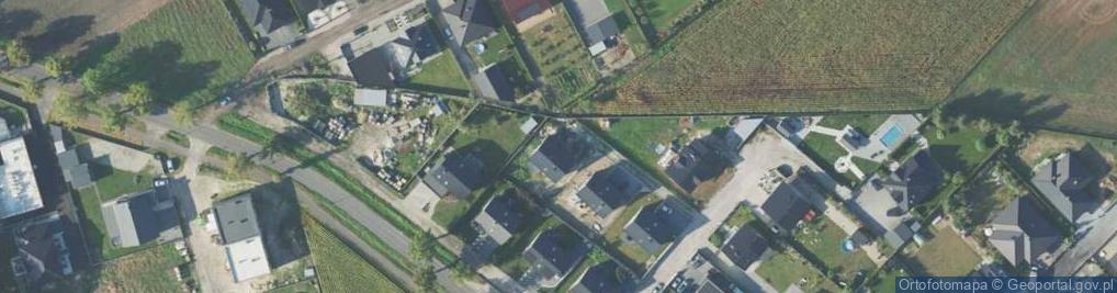 Zdjęcie satelitarne Miętowa ul.