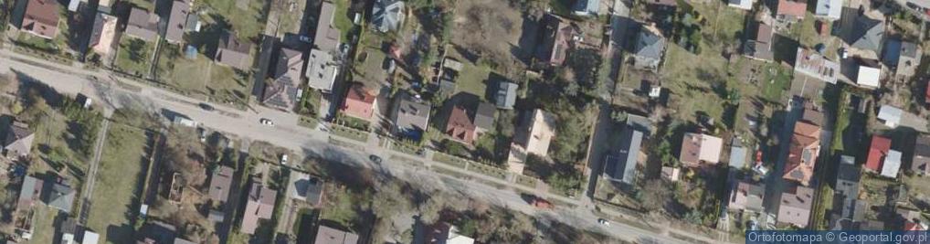 Zdjęcie satelitarne Miła ul.