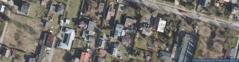 Zdjęcie satelitarne Miła ul.