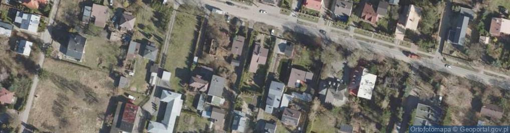 Zdjęcie satelitarne Miła ul.