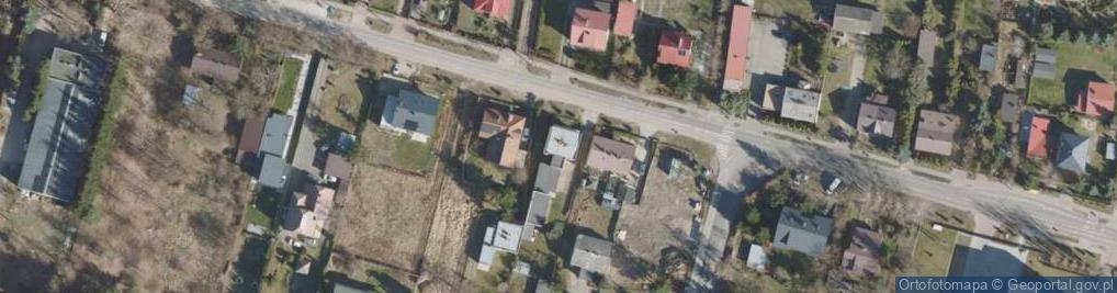 Zdjęcie satelitarne Miła ul.