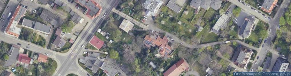 Zdjęcie satelitarne Miernicza ul.