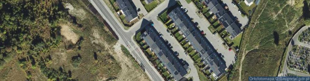Zdjęcie satelitarne Migdałowa ul.