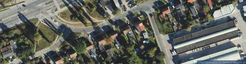 Zdjęcie satelitarne Miałki Szlak ul.