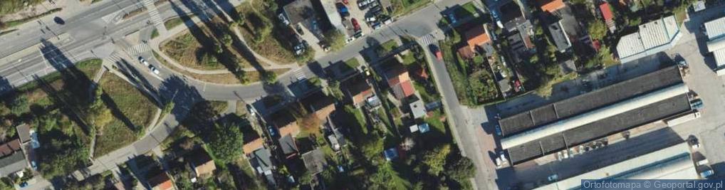 Zdjęcie satelitarne Miałki Szlak ul.