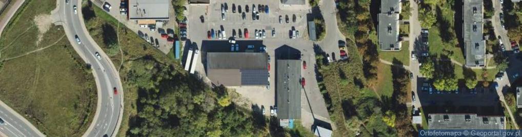 Zdjęcie satelitarne Milskiego Bernarda ul.