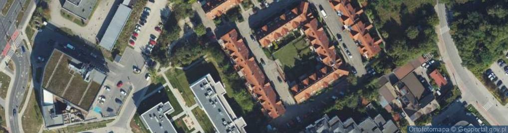 Zdjęcie satelitarne Miła ul.