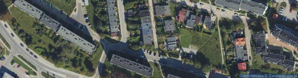 Zdjęcie satelitarne Mirtowa ul.