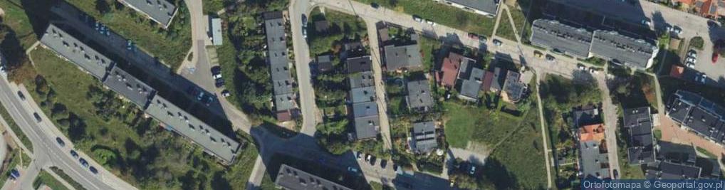 Zdjęcie satelitarne Mirtowa ul.