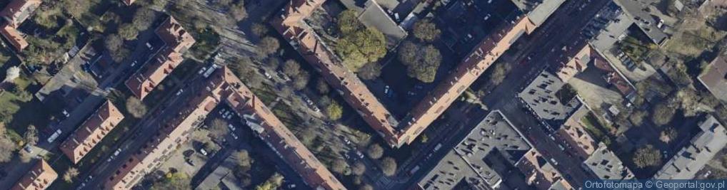 Zdjęcie satelitarne Miarki Karola ul.