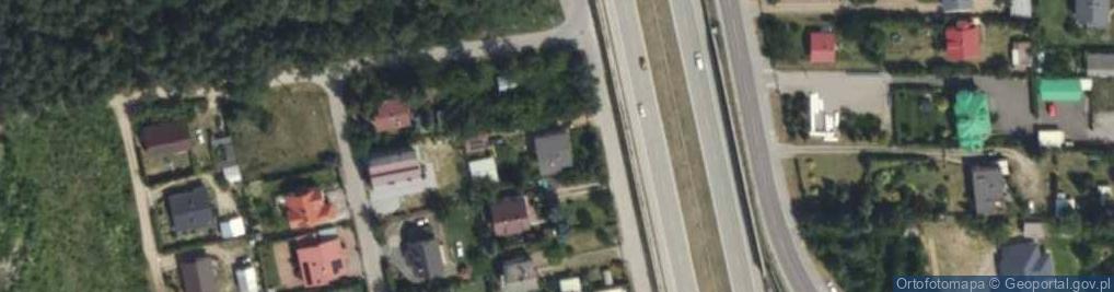 Zdjęcie satelitarne Miła ul.