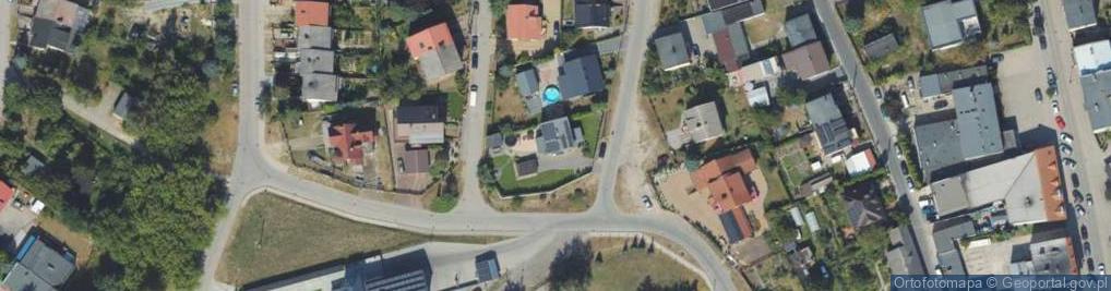 Zdjęcie satelitarne Miła ul.