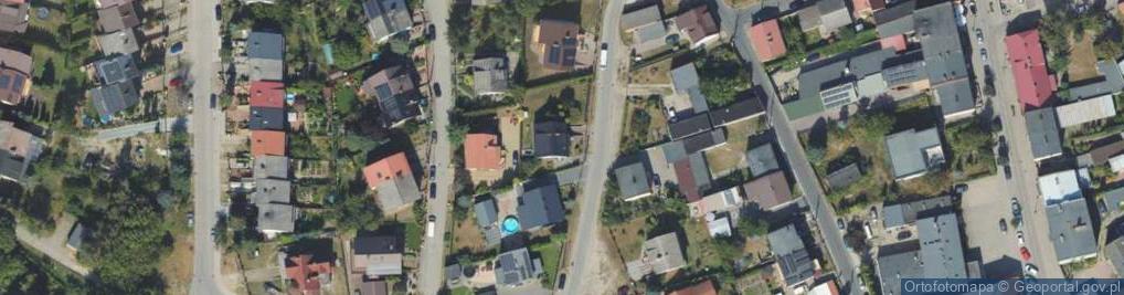 Zdjęcie satelitarne Miła ul.