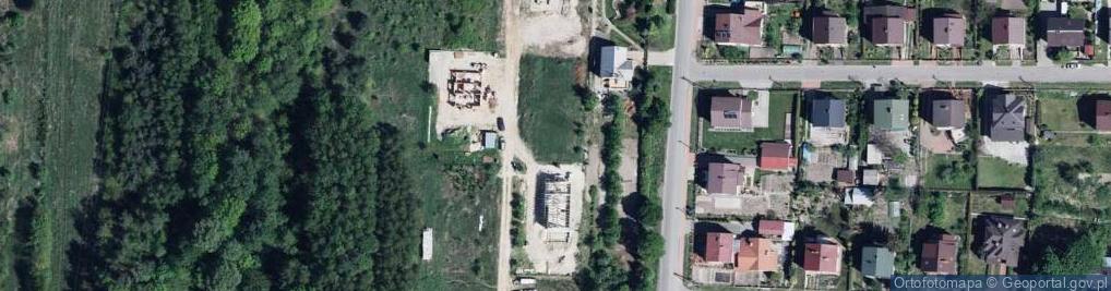 Zdjęcie satelitarne Miła ul.