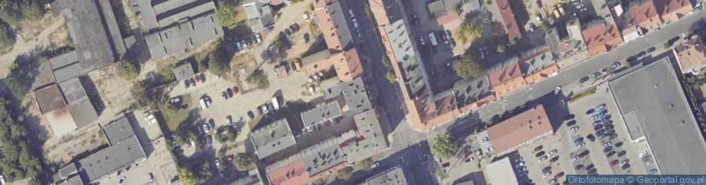 Zdjęcie satelitarne Mieszka I ul.