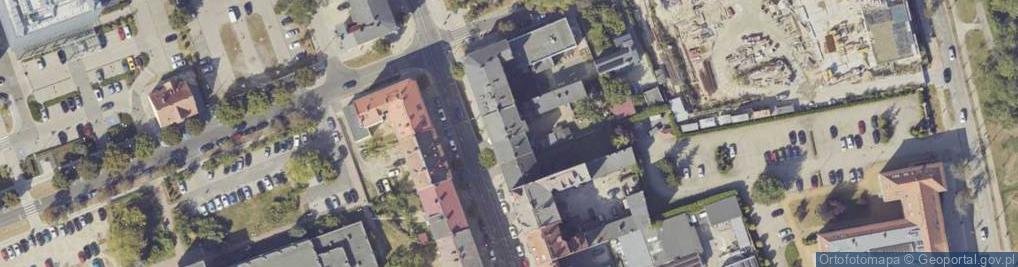 Zdjęcie satelitarne Mieszka I ul.