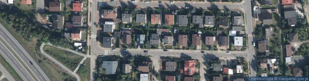 Zdjęcie satelitarne Miła ul.