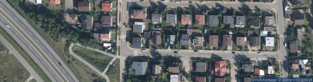 Zdjęcie satelitarne Miła ul.