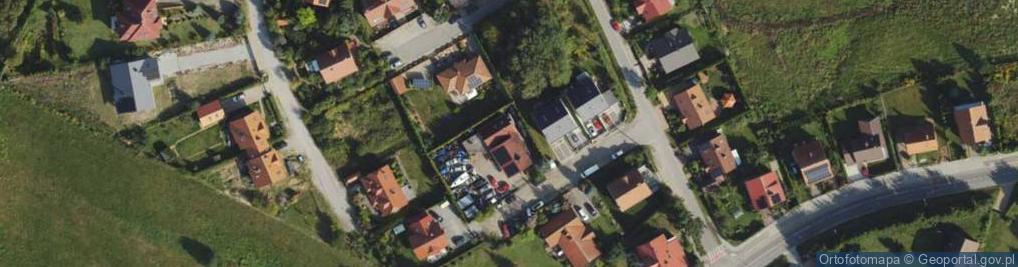Zdjęcie satelitarne Miła ul.
