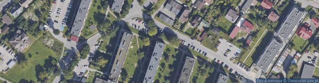 Zdjęcie satelitarne Mieszka I ul.