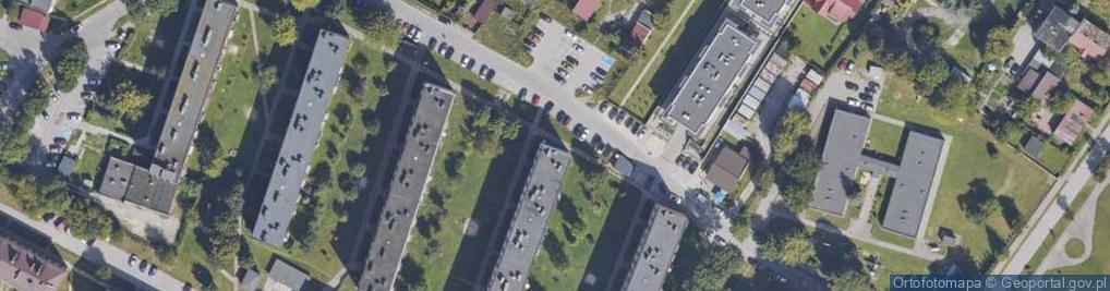 Zdjęcie satelitarne Mieszka I ul.