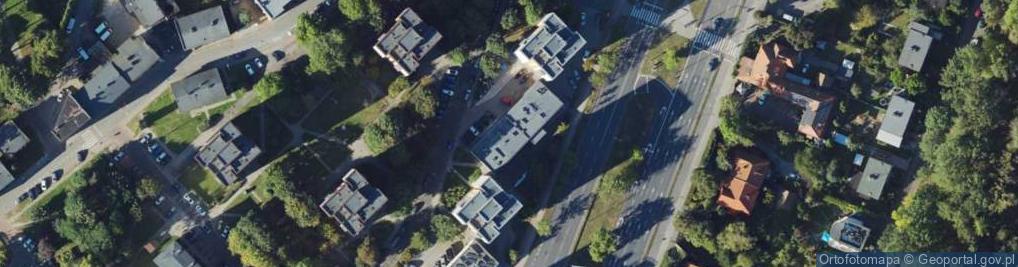 Zdjęcie satelitarne Mikołowska ul.