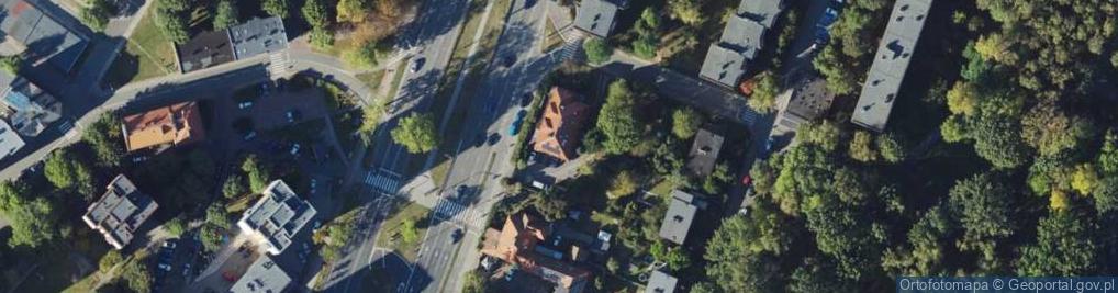 Zdjęcie satelitarne Mikołowska ul.