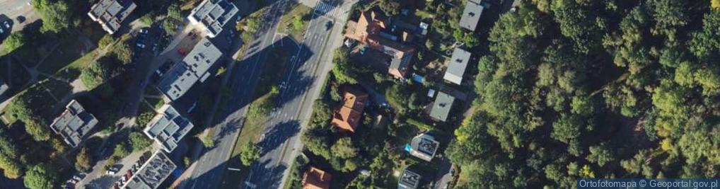 Zdjęcie satelitarne Mikołowska ul.
