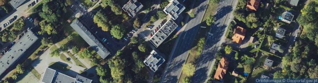 Zdjęcie satelitarne Mikołowska ul.