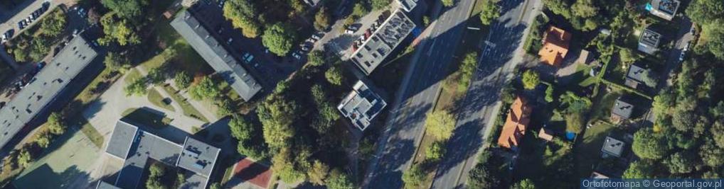 Zdjęcie satelitarne Mikołowska ul.