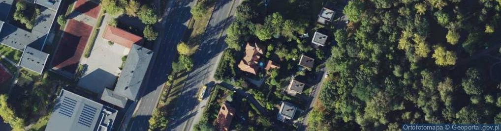 Zdjęcie satelitarne Mikołowska ul.
