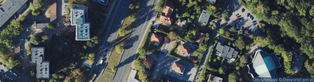 Zdjęcie satelitarne Mikołowska ul.