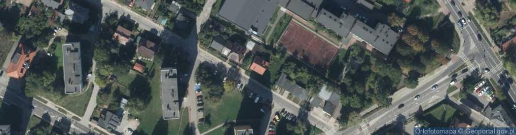 Zdjęcie satelitarne Miła ul.