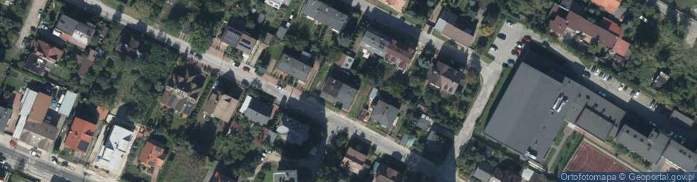 Zdjęcie satelitarne Miła ul.