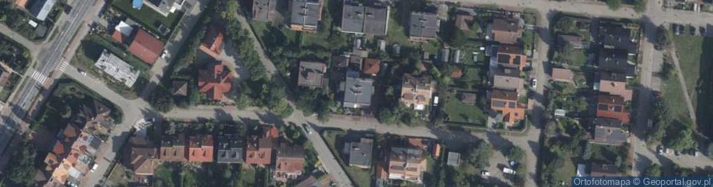 Zdjęcie satelitarne Miła ul.