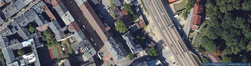 Zdjęcie satelitarne Miodowa ul.
