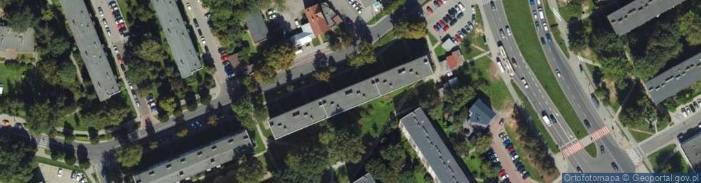 Zdjęcie satelitarne Miechowity Macieja ul.