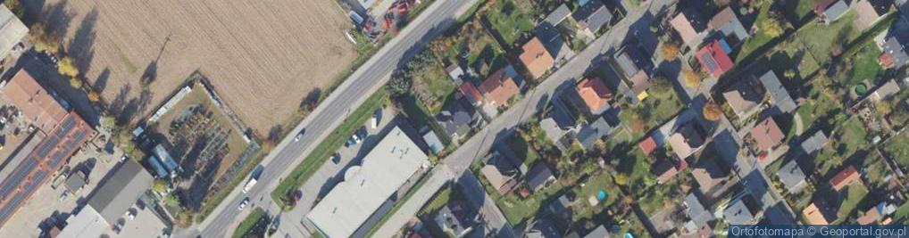 Zdjęcie satelitarne Mieszka I ul.