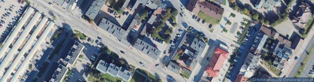 Zdjęcie satelitarne Miła ul.