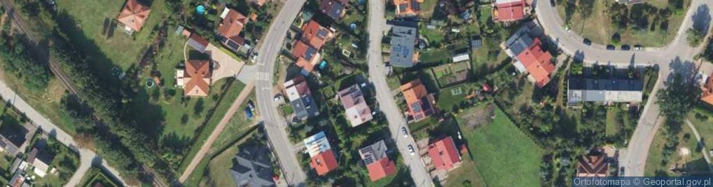 Zdjęcie satelitarne Miła ul.