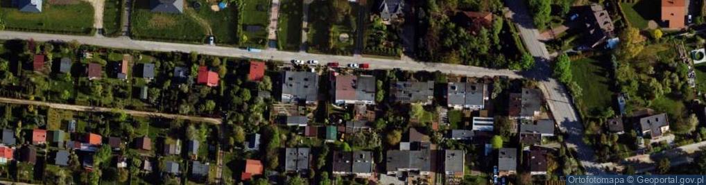 Zdjęcie satelitarne Miła ul.