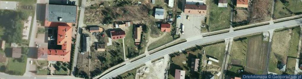 Zdjęcie satelitarne Mielecka ul.