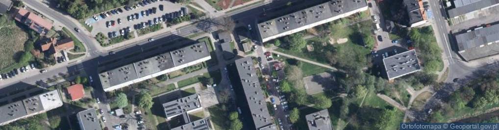 Zdjęcie satelitarne Mieszka I ul.