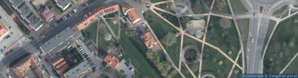 Zdjęcie satelitarne Mieszka I ul.