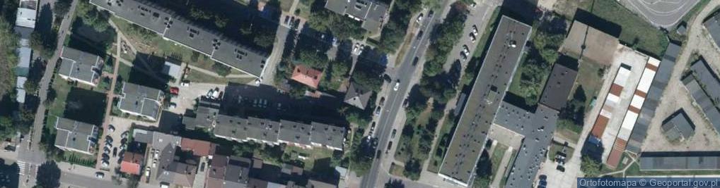 Zdjęcie satelitarne Międzyrzecka ul.